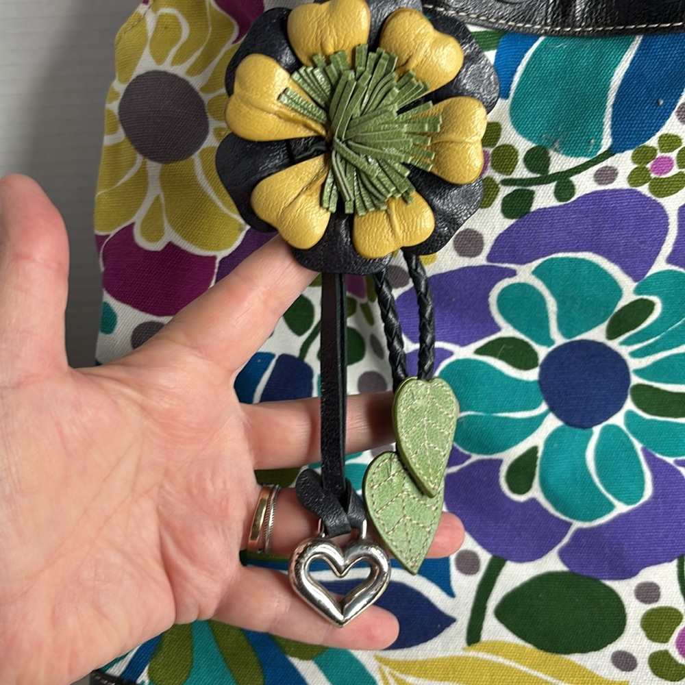 Brighton Large Multicolor Tote Bag Purse. - Picture 9 of 12